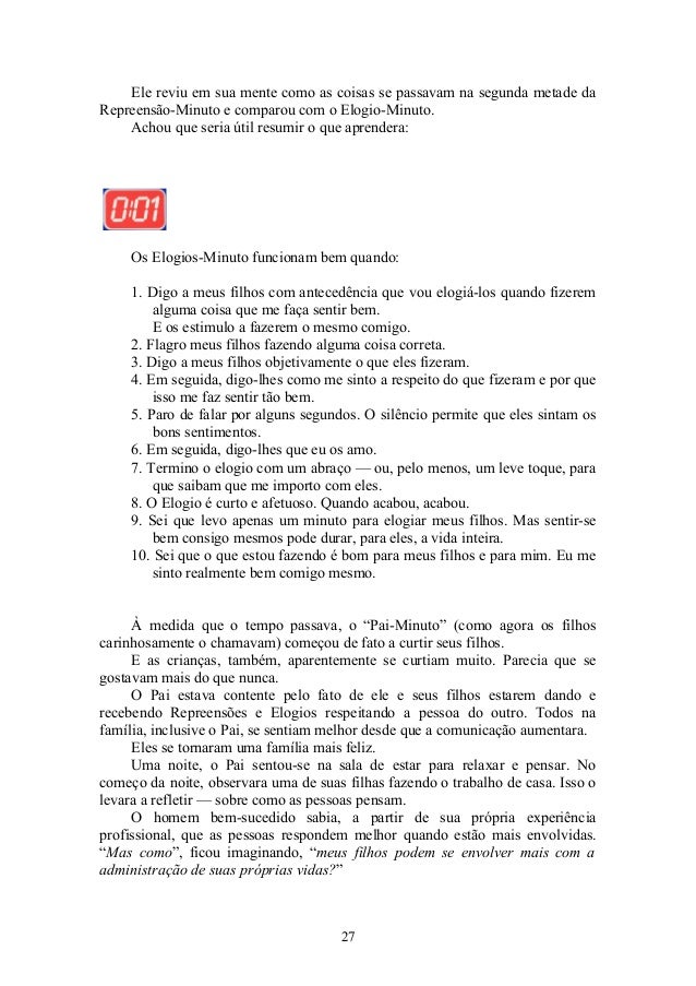 Um Minuto Para Mim Spencer Johnson Pdf
